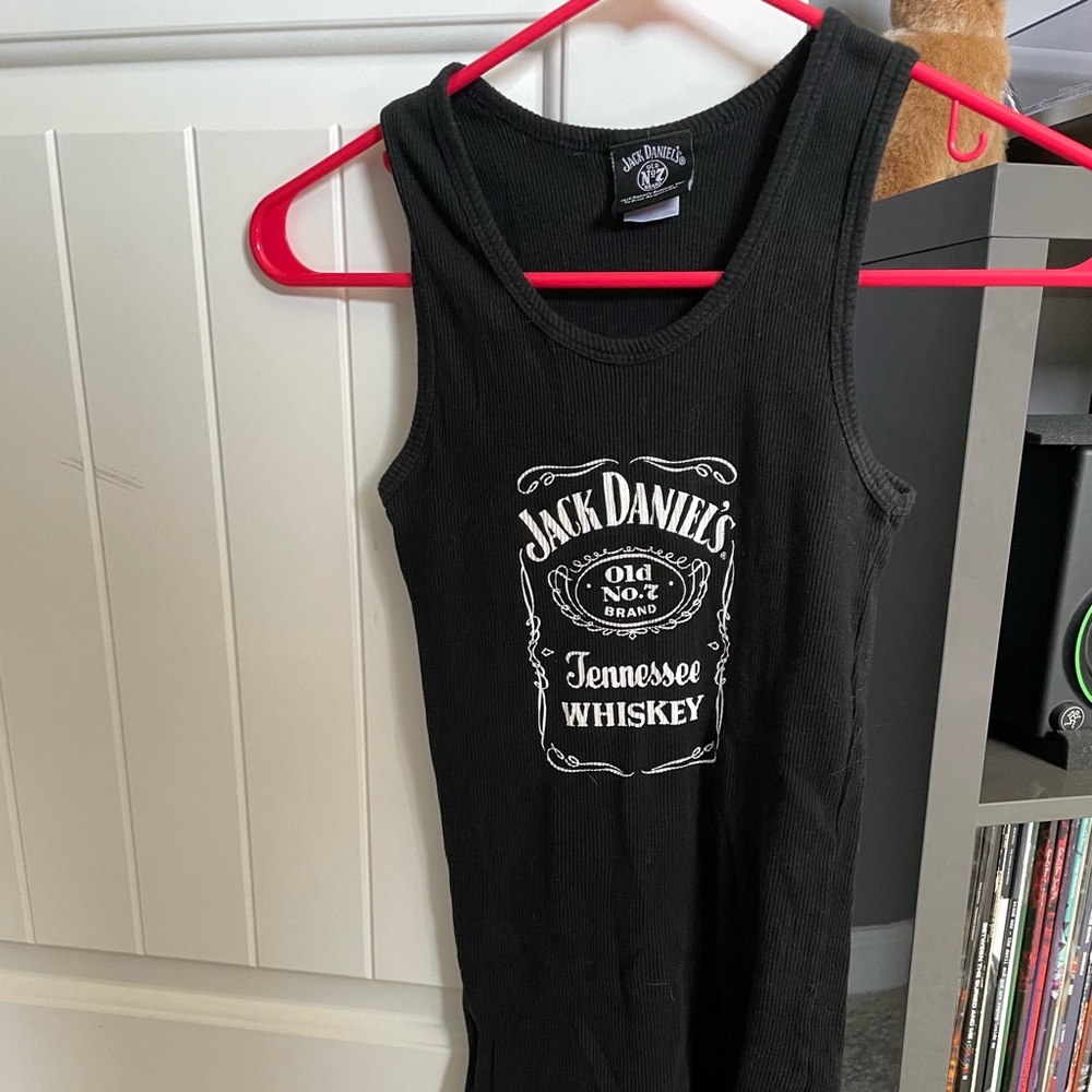 Jack Daniels Ribbed Tank Top - Small
